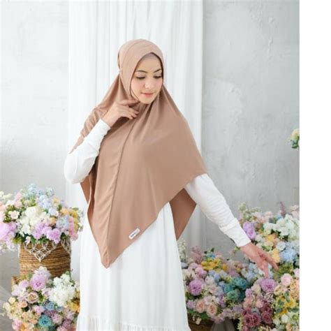 Chin HIJAB Original Scarf Bergo Chin Ulfa Chin Instant HIJAB