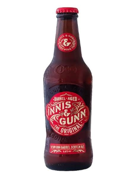 INNIS GUNN THE ORIGINAL BOURBON BARREL SCOTCH ALE Cerveza De Irlanda