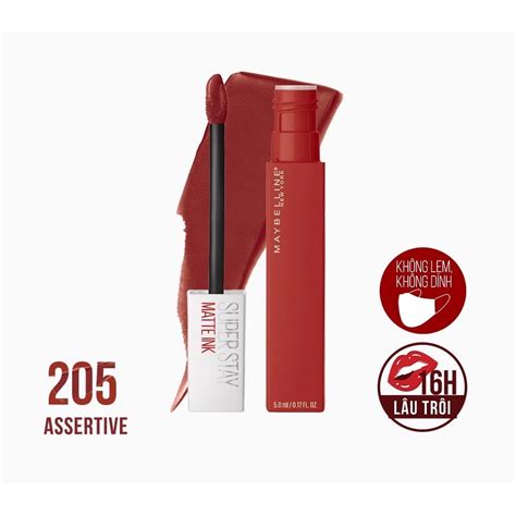 Mua Son kem chuẩn lì giữ màu 16h Maybelline Super Stay Matte Ink Phiên