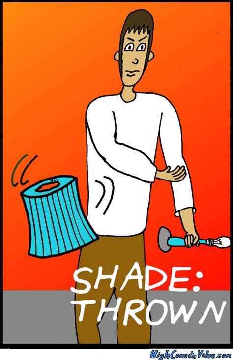 shady character high comedic