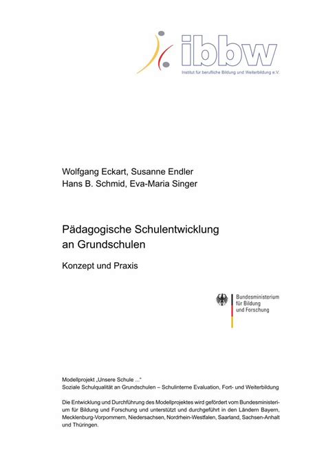 PDF Pädagogische Schulentwicklung an Grundschulen DOKUMEN TIPS