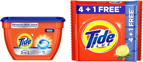 Tide Matic 3in1 PODs Liquid Detergent Pack 18 Count For Both Front Load