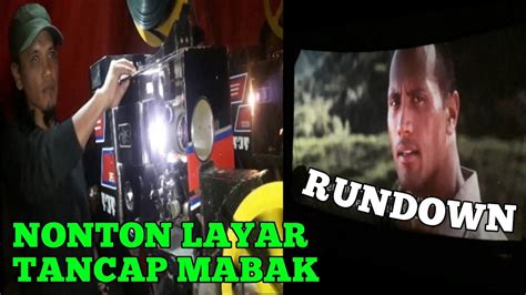 Nonton Layar Tancap Mabak Rundown Film Barat Youtube