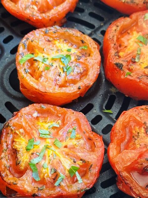 Quick And Tasty Transform Your Meals With This Simple Air Fryer Tomatoes