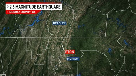 Earthquake Rattles Ga Tn Region Many Heard The Tremor Thought It Was