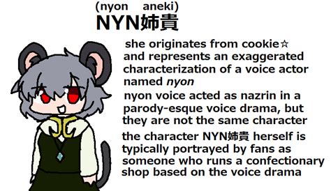 Nyn Information Card Nazrin Nyn Know Your Meme