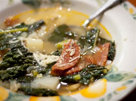 Portuguese Kale And Chorizo Soup Recipe Just A Pinch Recipes