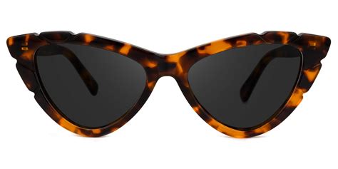 Edana Cat Eye Tortoise Sunglasses Vooglam