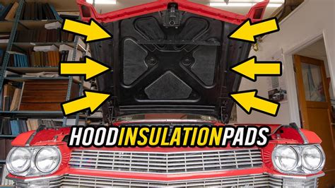 How To Install Cadillac Under The Hood Insulation Pads YouTube