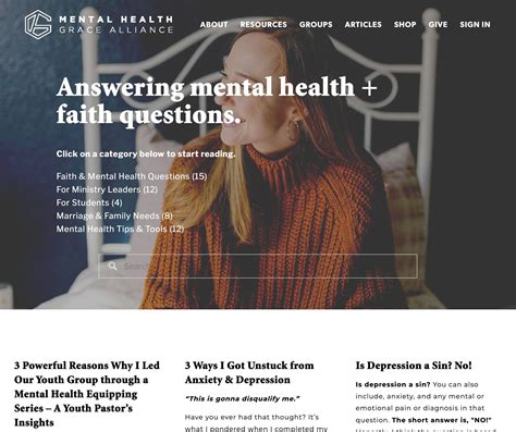 Mental Health Grace Alliance