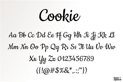 Cookie Font | Ania Kruk | FontSpace