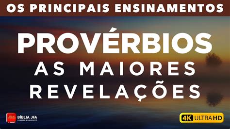 Os Principais Ensinamentos de Provérbios Troque seus pensamentos pela