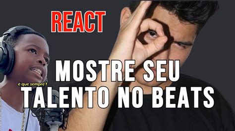 Neobeats Mostre Seu Talento React Youtube