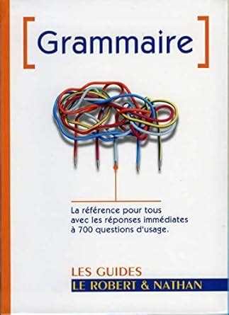 GRAMMAIRE ROBERT NATHAN COLLECTIF Amazon Ca Books