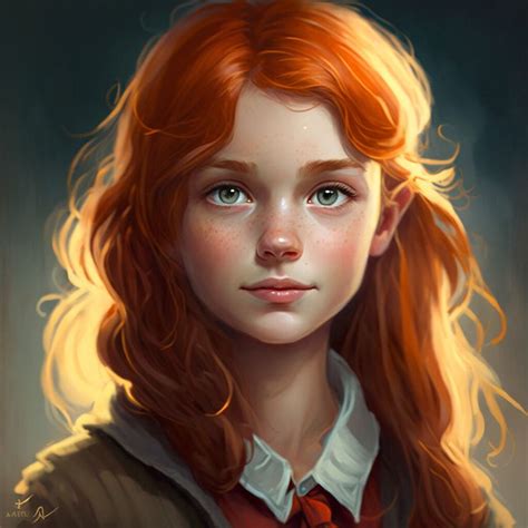 Artstation Harry Potter Fun Club Ginny Weasley Fan Art Ginny