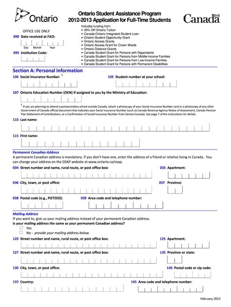 Osap Full 2013 2024 Form Fill Out And Sign Printable PDF Template