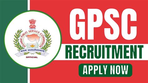 Gpsc Recruitment Application Open To Fill Vacancies Apply Fast