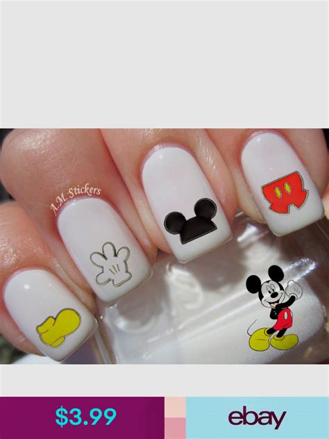 Mickey Mouse Nail Stickers