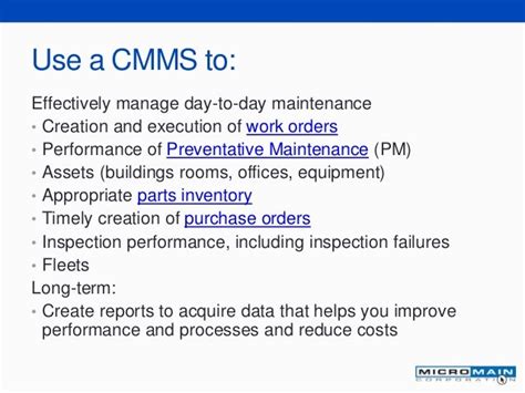 8 Steps to Successful CMMS Implementation