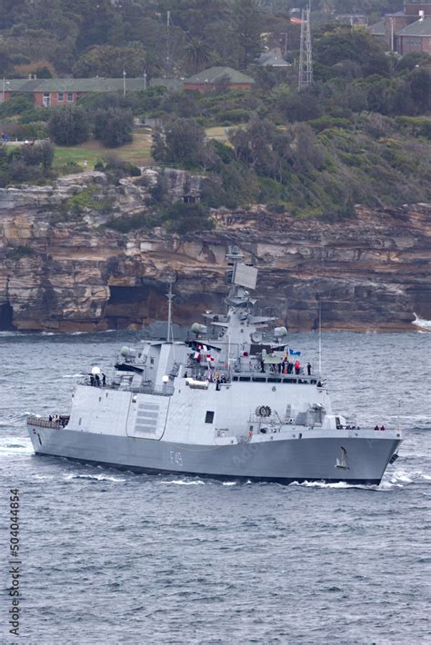 Sydney Australia October 11 2013 INS Sahyadri F49 Shivalik Class