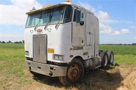 Sold 1984 Peterbilt 362 Ta Sleeper Cabover Truck Other Equipment