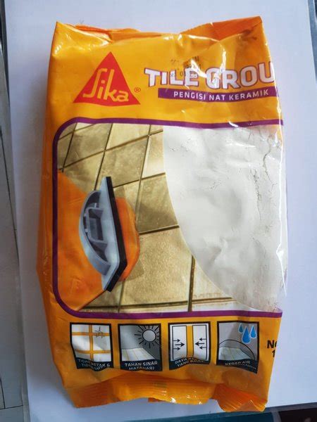 Jual Sika Tile Grout Pengisi Nat Keramik Marmer Granit Mosaik Kg Kg