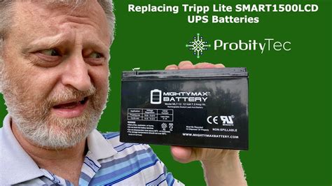 Replacing Tripp Lite SMART1500LCD UPS Batteries YouTube