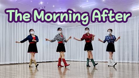 The Morning After Line Dance Absolute Beginner Youtube