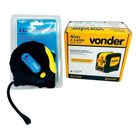 Kit N Vel A Laser Luz Verde Metros Vonder Nlv Trena