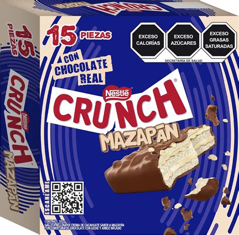 Crunch Chocolate Relleno De Mazap N Pz De Gr Amazon Mx