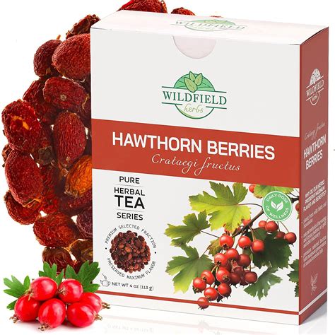 Amazon 4 Oz Hawthorn Berry Tea Hawthorn Tea Herbal Crataegi