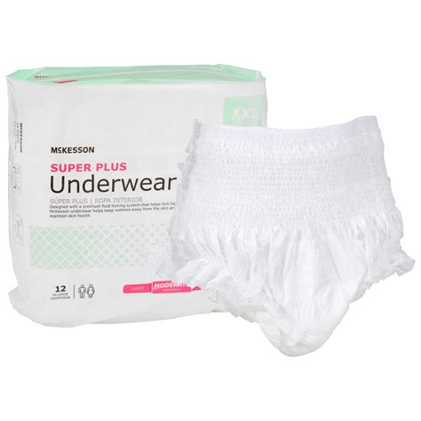 Mckesson Super Plus Disposable Underwear Pull On With Tear Away Seams