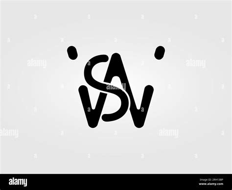 Initial SW letter Logo Design vector Template. Monogram, lettermark SW ...