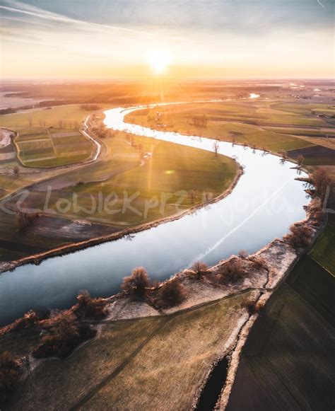 Rzeka Odra Wij Ca Si Tu Za Opolem Bank Zdj