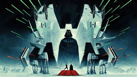 Star wars l empire contre attaque art cinématographique arrière