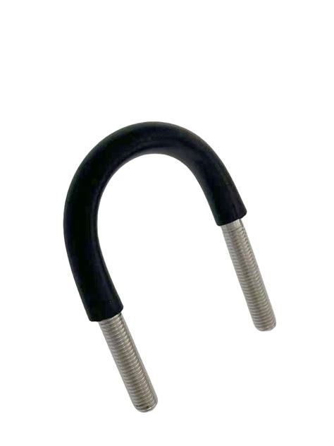 Stainless Steel U Bolt Neoprene Coated Neoprene Coated U