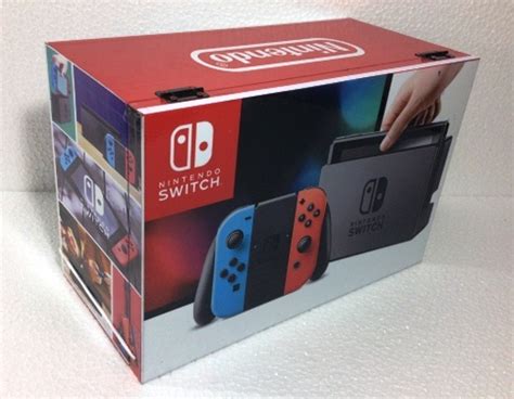 Caixa Vazia Nintendo Switch De Madeira Mdf Frete Gr Tis