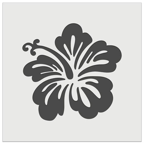 Hibiscus Flower Stencil Pattern Best Flower Site