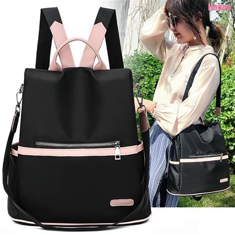 Mochila Feminina De Ombro De Grande Capacidade Bolsa Oxford Bolsas De