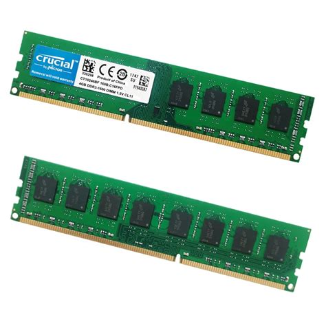 RAM DDR3 e DDR4 para PC Memória Desktop 1066 MHz 1333 MHz 1600 MHz