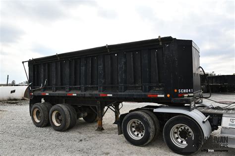 1988 Schien 24' T/A End Dump Trailer BigIron Auctions