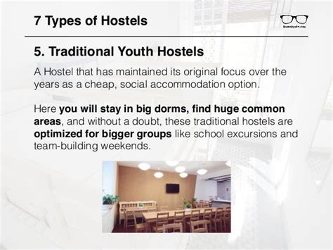 7 Types of Hostels - Definitions by Hostelgeeks