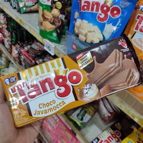 Jual TANGO Wafer Renyah 130gr Rasa Choco Javamocca Satuan Shopee