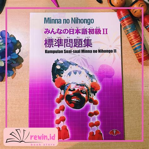 Jual Buku Bahasa Jepang Minna No Nihongo 2 Shokyuu 2 Kumpulan Soal Soal