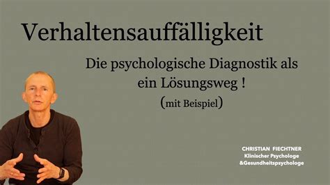 Verhaltensauffälligkeit bei Kinder und Jugendlichen Psychologische