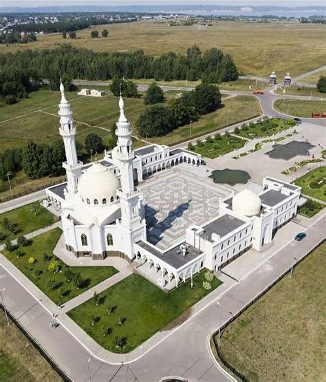 White Mosque Bolgar Republic Of Tatarstan Russia Architektur