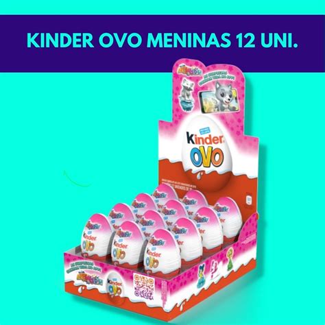 Kinder Ovo Meninas Uni Shopee Brasil