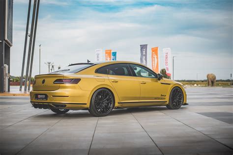 Dokładka Tylna Racing Durability Flaps Volkswagen Arteon R Line Black