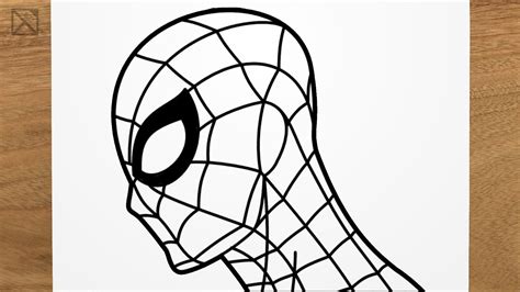 Comment dessiner SPIDER MAN étape par étape FACILE