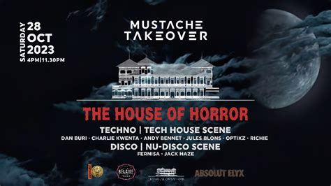 Megatix - Mustache Takeover The House of Horror - Halloween